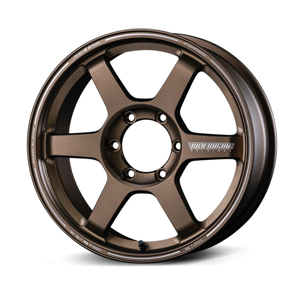 Rays Volk Racing TE37 Large PCD PM2 Alloy Wheel - 18x8.5 ET44 6x139.7 Bronze