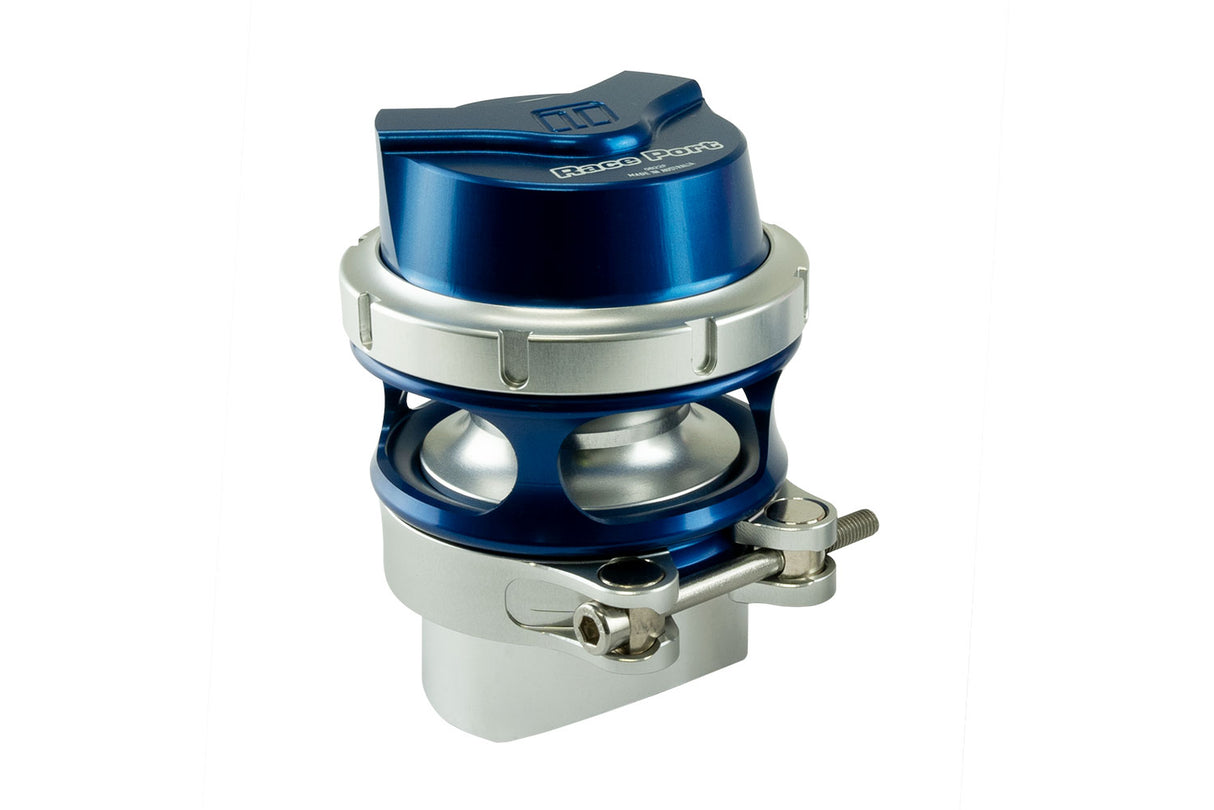 Válvula de descarga Turbosmart Raceport - Gen V azul