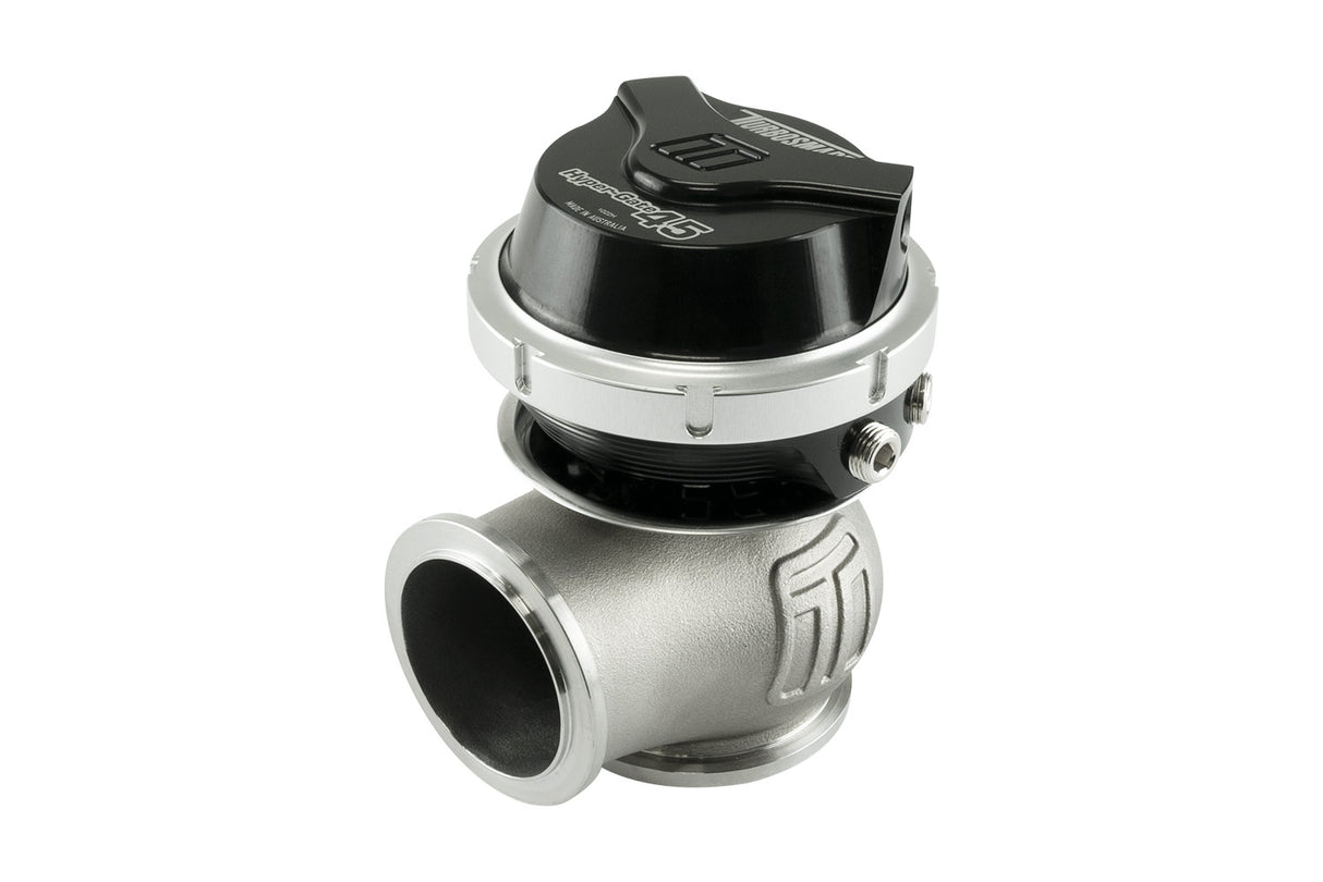 Válvula de descarga externa Turbosmart GenV HyperGate45, color negro, 7 psi