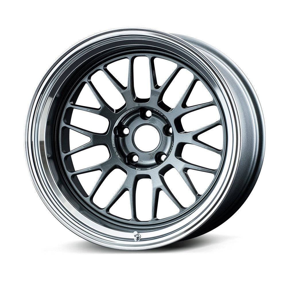 Rays Volk Racing 21A Alloy Wheel - 18x8.5 ET34 5x100 Dark Gunmetal