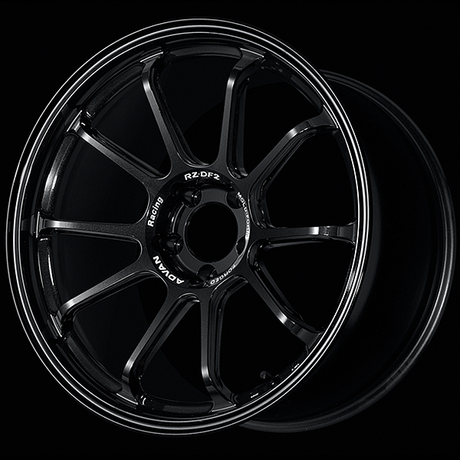 Advan RZ-DF2 Alloy Wheel - 19x9.5 ET44 5x120 Racing Titanium Black