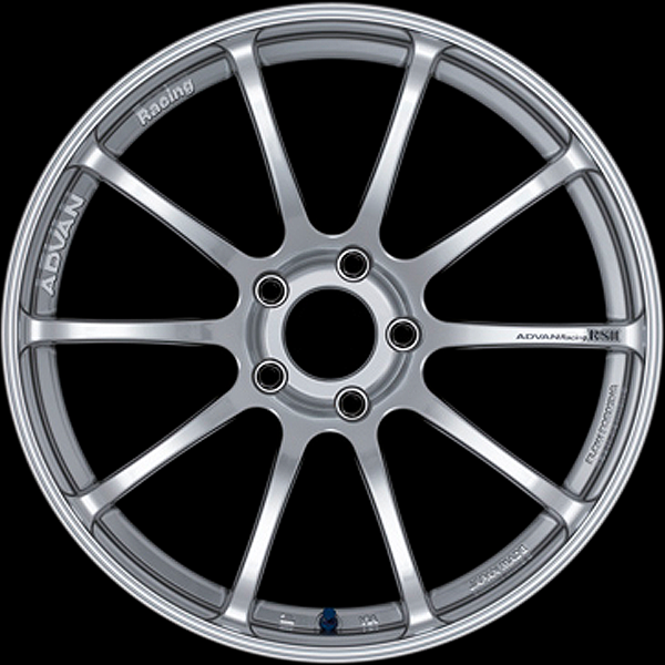 Advan RSII Alloy Wheel - 17x7 ET47 4x100 Racing Hyper Silver