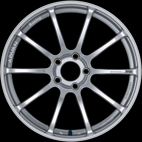 Advan RSII Alloy Wheel - 17x7 ET47 4x100 Racing Hyper Silver