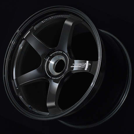 Advan Advan GT Porsche Alloy Wheel - 18x8.5 ET50 5x130 Racing Titanium Black