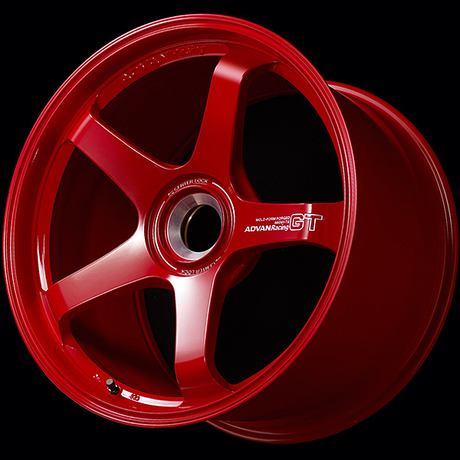 Advan Advan GT Porsche Alloy Wheel - 19x12 ET47 CL Racing Candy Red