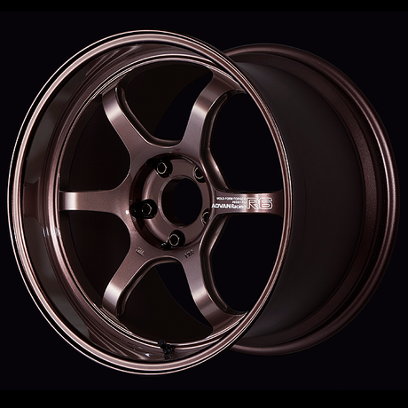 Advan R6 Alloy Wheel - 18x7.5 ET47 5x114.3 Racing Copper Bronze