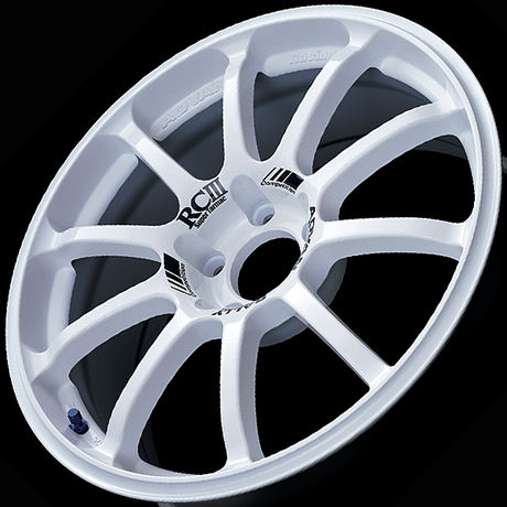 Advan RCIII Alloy Wheel - 17x8 ET53 5x114.3 White