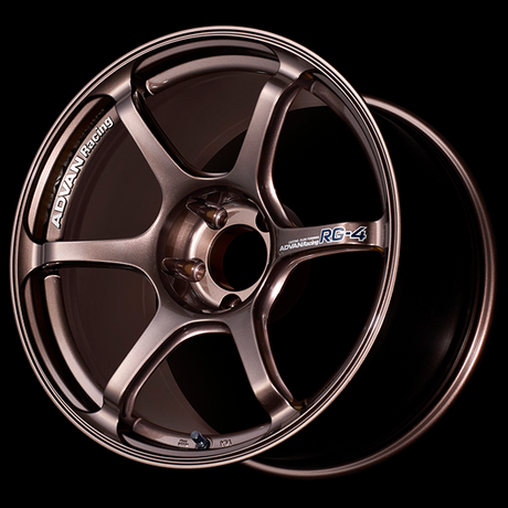 Advan RG-4 Alloy Wheel - 17x7.5 ET48 5x114.3 Racing Copper Bronze