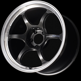 Advan RG-D2 Alloy Wheel - 15x5 ET38 4x100 Machining and Black Gun Metallic