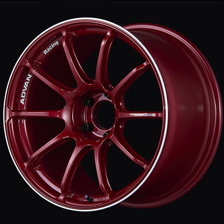 Advan RSIII Alloy Wheel - 18x7.5 ET48 5x112 Racing Candy Red and Ring