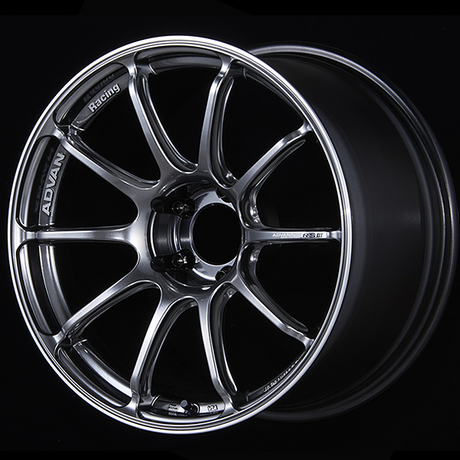 Advan RSIII Alloy Wheel - 18x7.5 ET48 5x114.3 Racing Hyper Black and Ring
