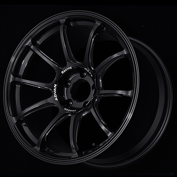 ADVAN racing RZ2 18インチ 9j POTENZA 4本セット Advan RZ-F2 Alloy Wheel - 18x8 ET45 5x120 Racing Titanium Black